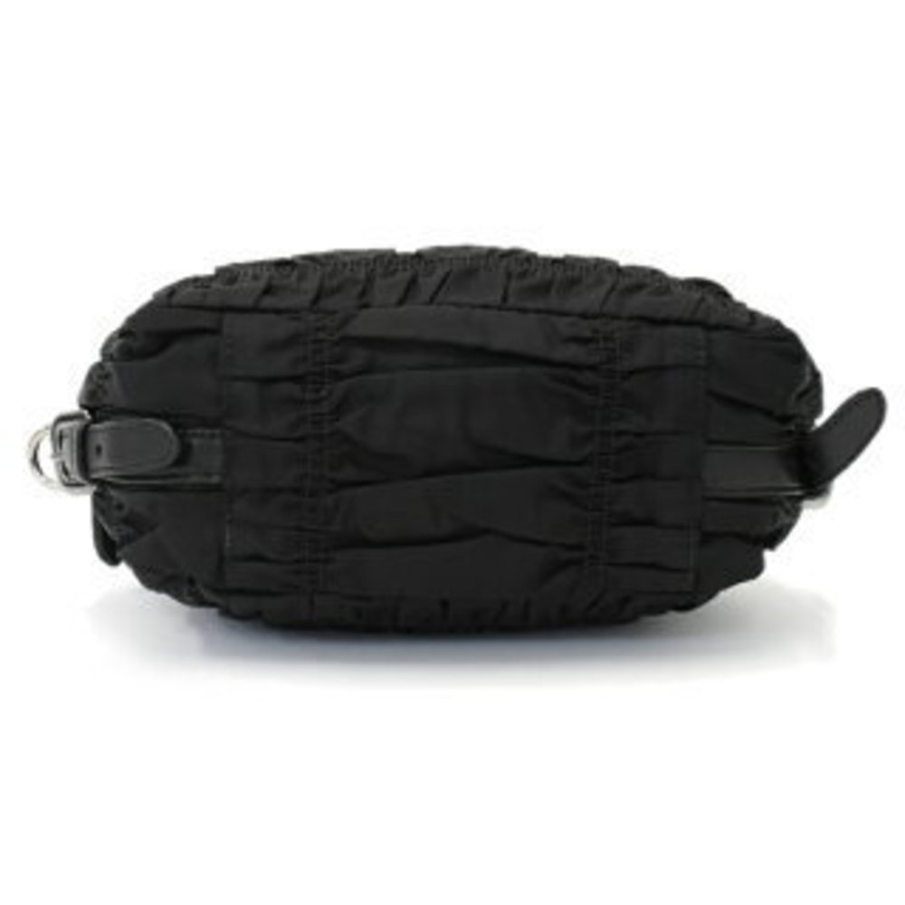 Prada Crossbody Black Nylon Triangle Plate - Picture 4 of 8